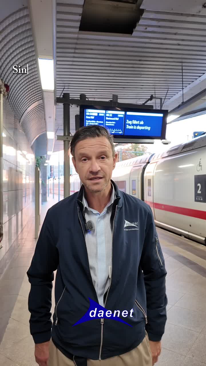 Video poster about AI agents in day-to-day business operations